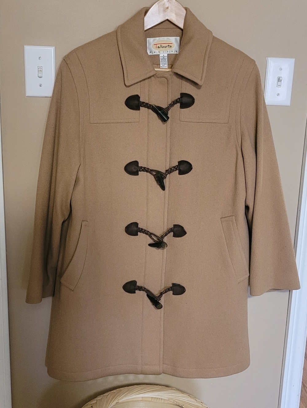💛2 for $20💛 Bundle and save Talbots Camel Toggle Pea Coat